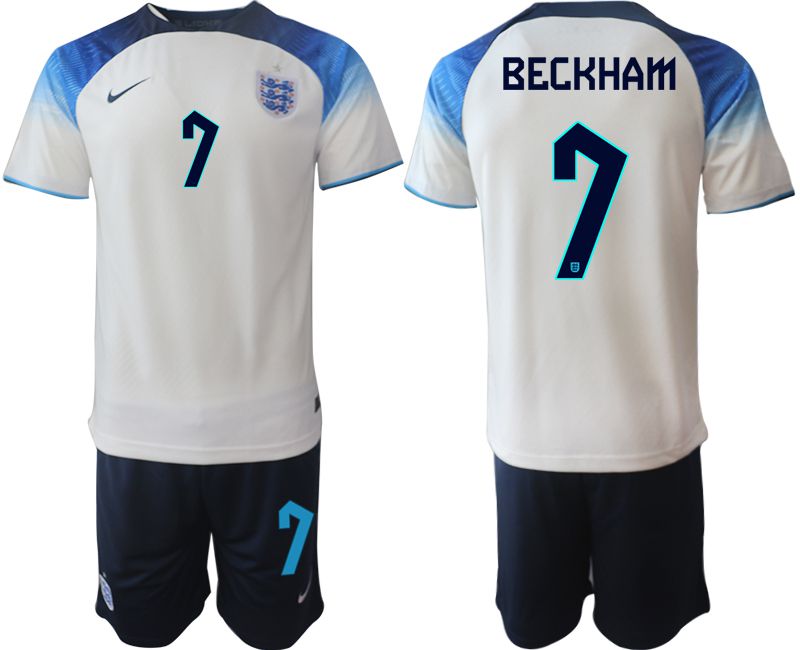 Men 2022 World Cup National Team England home white #7 Soccer Jerseys->united states jersey->Soccer Country Jersey